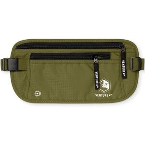 Ventura RFID Waist money Travel Pouch olive green